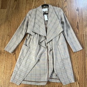 NWT cupcakes and cashmere trench in XS